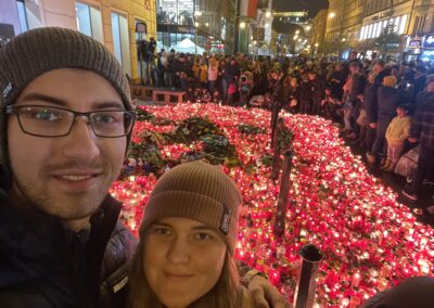 17. listopad na Národní třídě